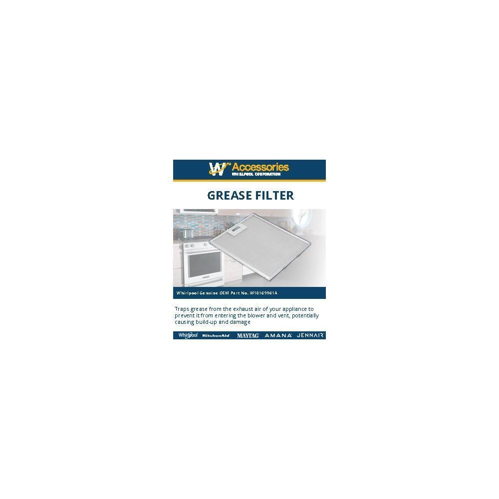 Whirlpool Accessories Whirlpool Range Vent Hood Grease Filter