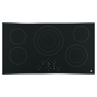 GE(R) 36" Built-In Touch Control Electric Cooktop
