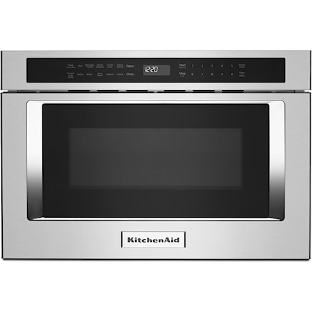 KMBP107ESS KitchenAid 27 Built In Microwave Oven with Convection