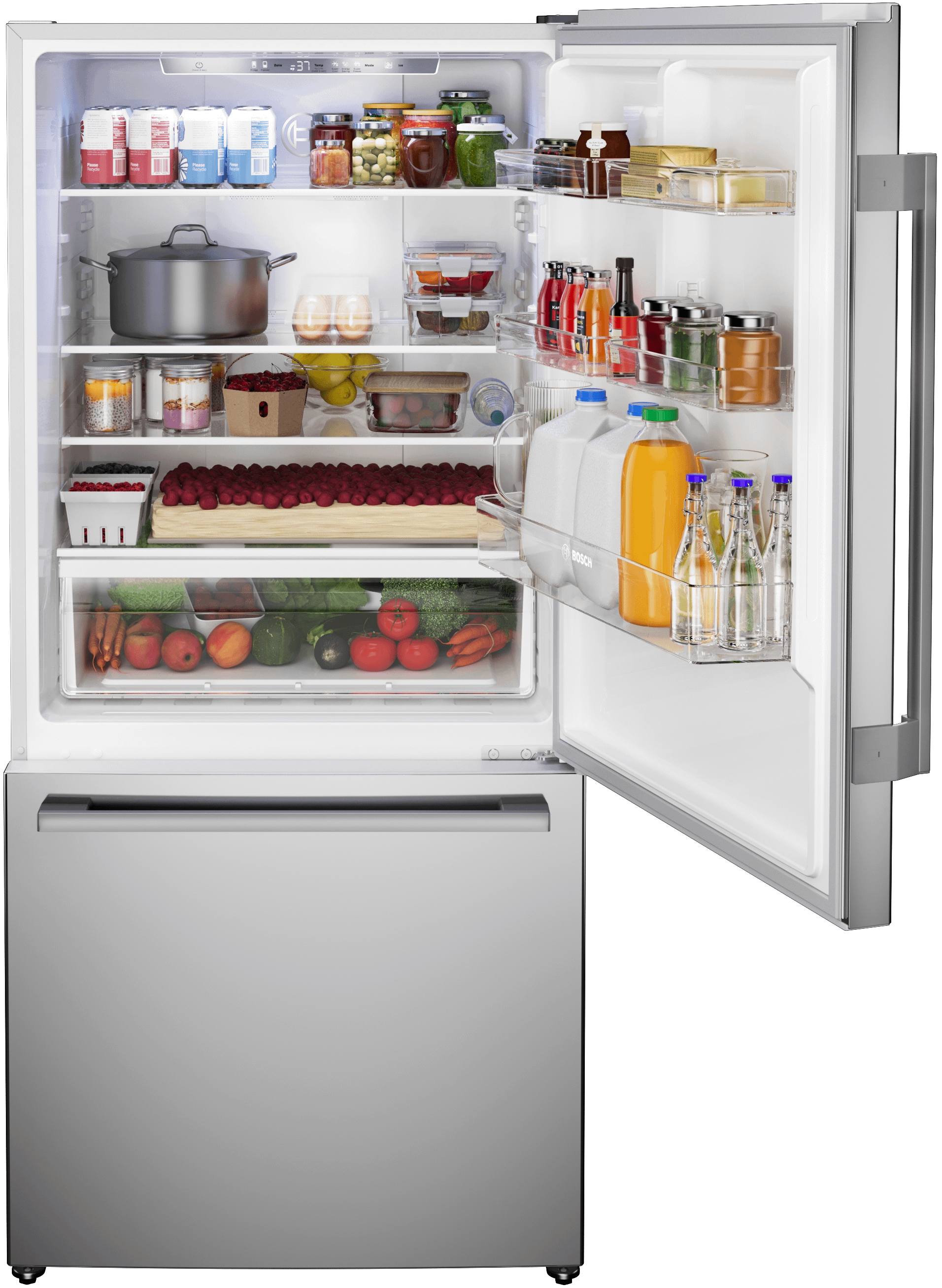 Bottom Freezer Freestanding Refrigerator