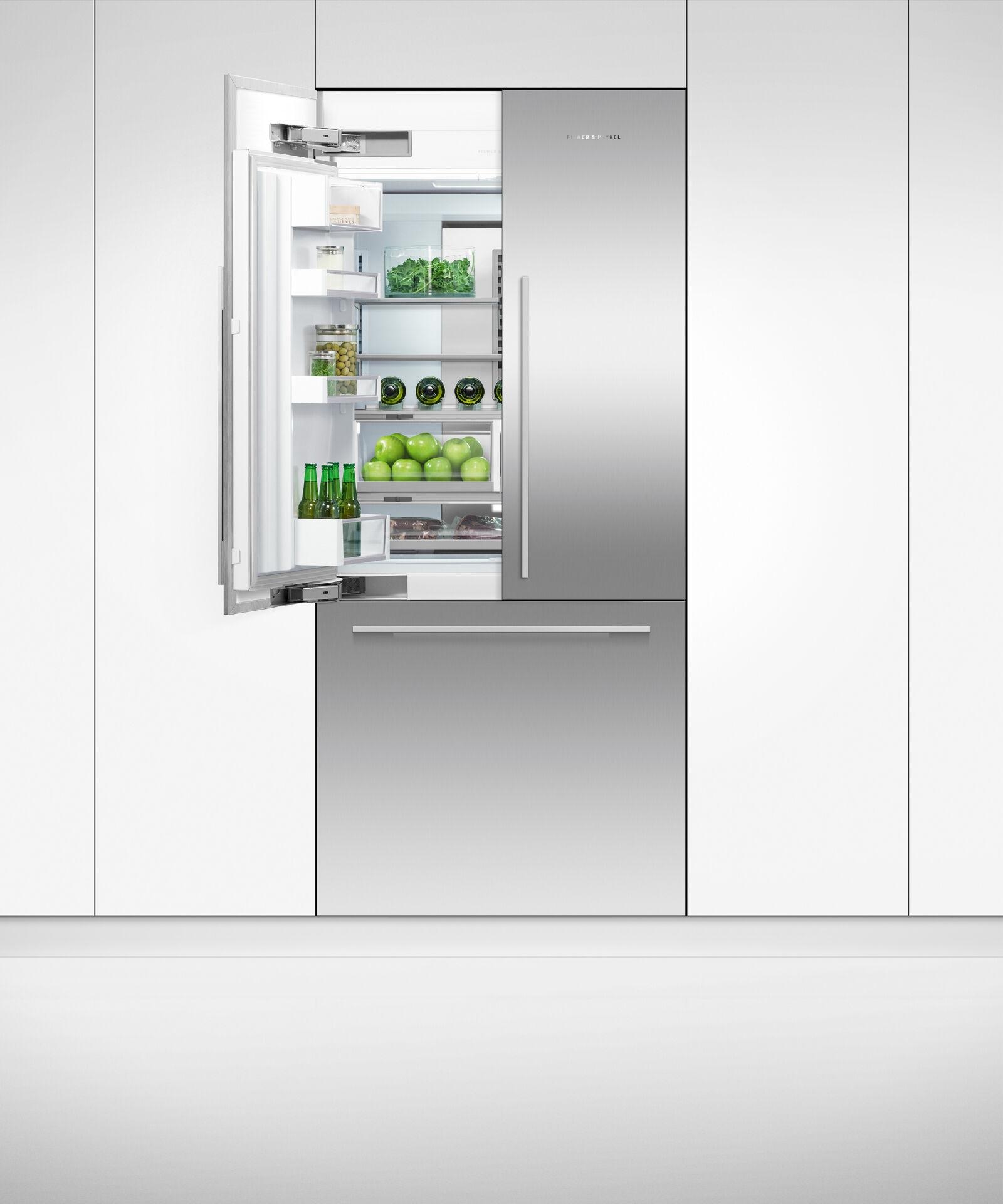 Fisher and Paykel Refrigerators French Door Built In Refrigerator