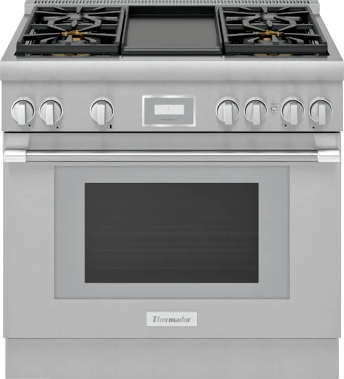 Prd364wdhu Dual Fuel Professional Range 36'' Pro Harmony® Standard Depth Stainless Steel