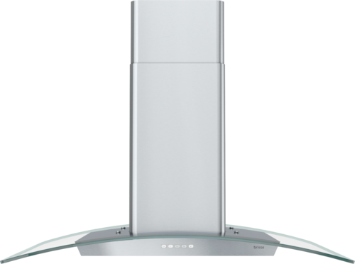 Brisas Curved Glass Island, 36" G, Act, Led