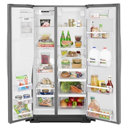 Side By Side Freestanding Refrigerator