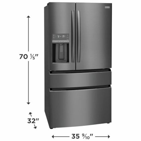 French Door Freestanding Refrigerator