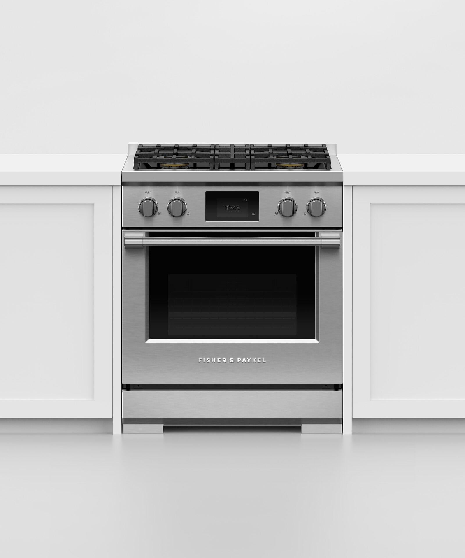 Fisher and Paykel Gas Ranges Professional Gas Range