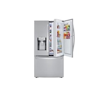24 cu. ft. Smart wi-fi Enabled Door-in-Door(R) Counter-Depth Refrigerator with Craft Ice(TM) Maker