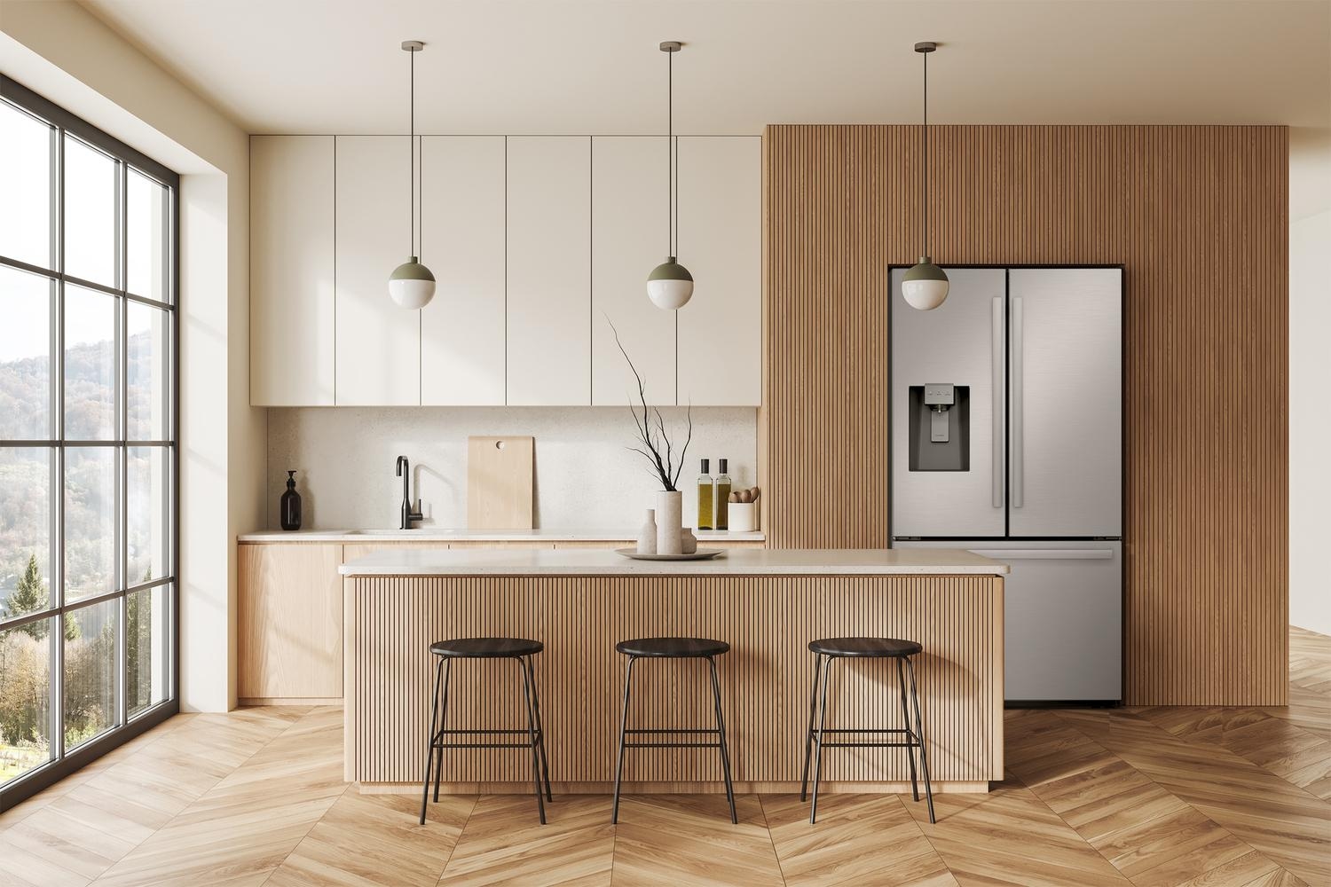 Sharp Appliances Refrigerators French Door Freestanding Refrigerator