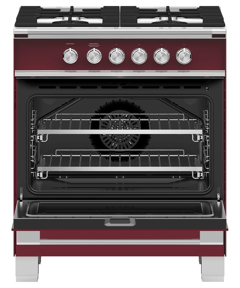 Fisher and Paykel Gas Ranges 30" Free Standing Gas Range