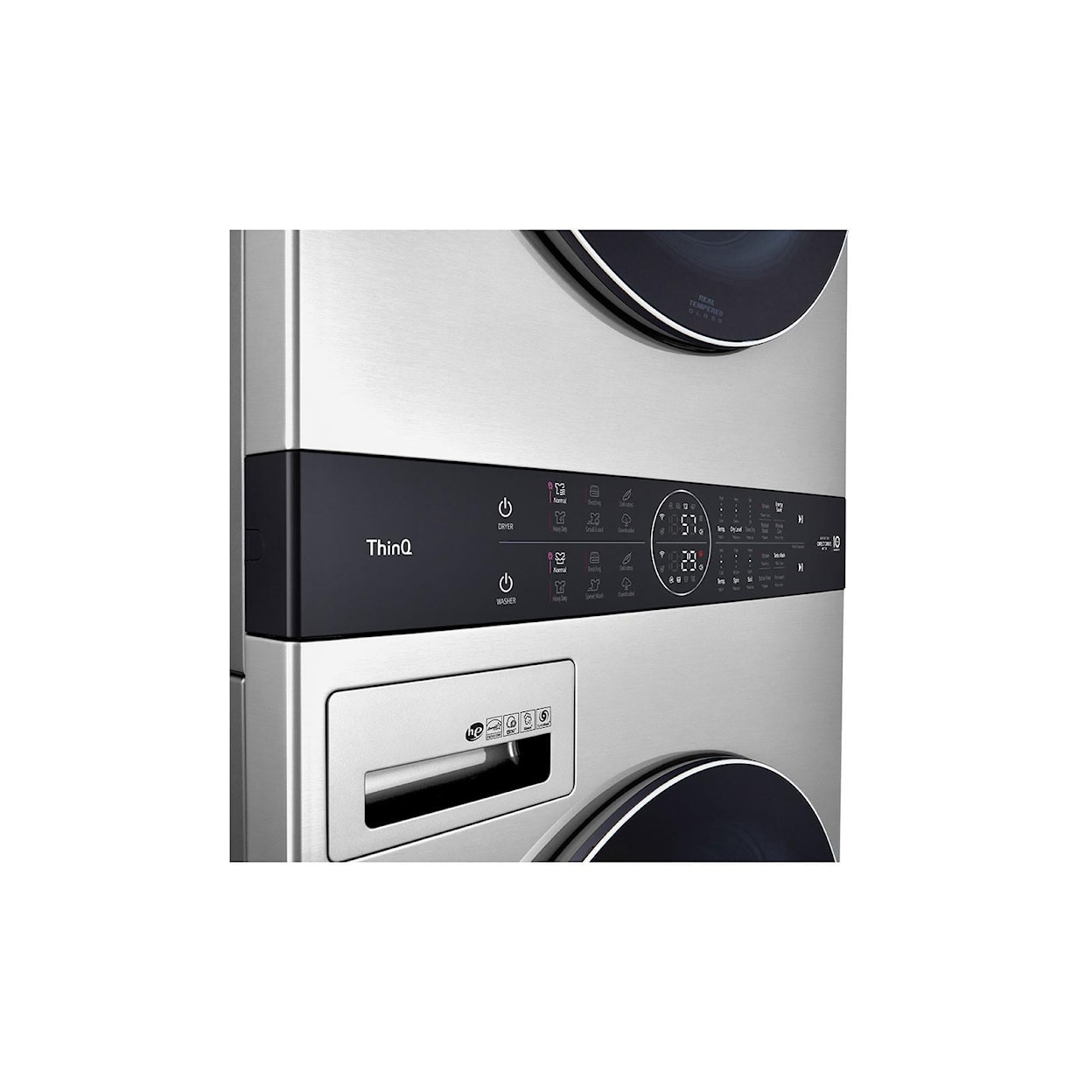 LG Appliances Laundry Combination Washer Electric Dryer