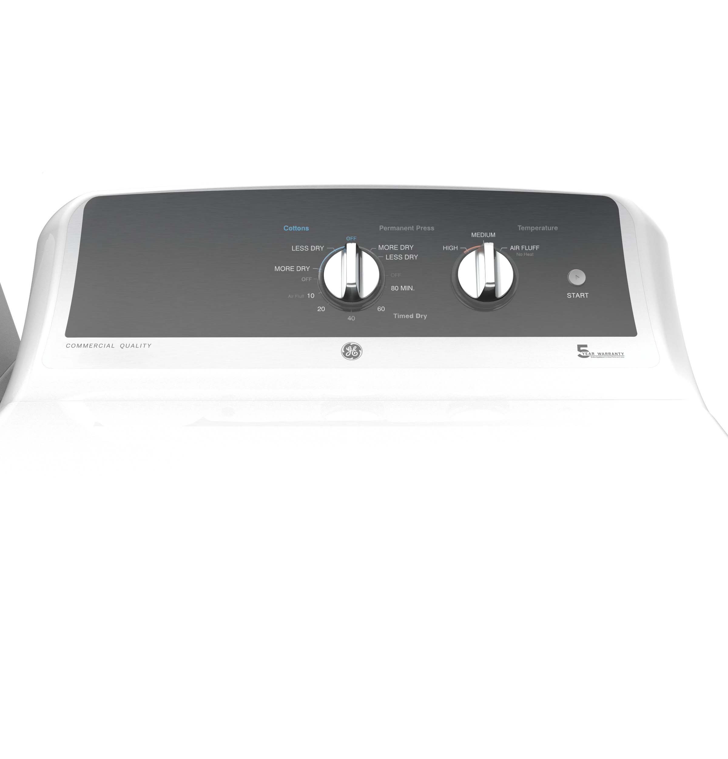 Top Load Matching Gas Dryer