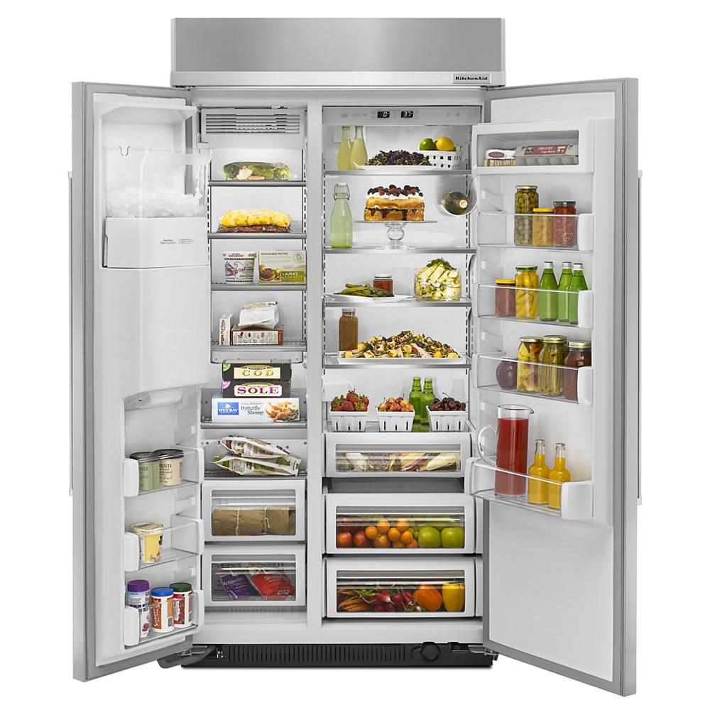 Side By Side Built In Refrigerator