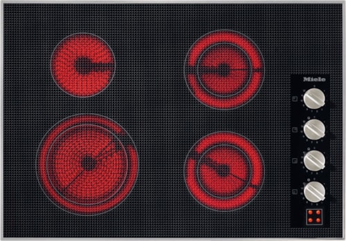 Km 5624 240V Stainless Steel - 30-Inch Electric Cooktop, Operated With Its Own Controls With A Width Of 30 5/8 (775) In (Mm) 30 5/8 (775) In (Mm) For Ultra-Convenient Cooking.