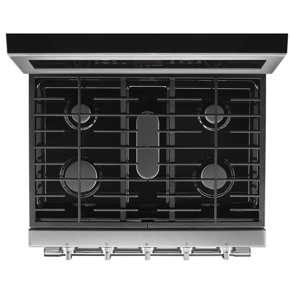 Maytag MGT8800FZ 30Inch Wide Double Oven Gas Range With True