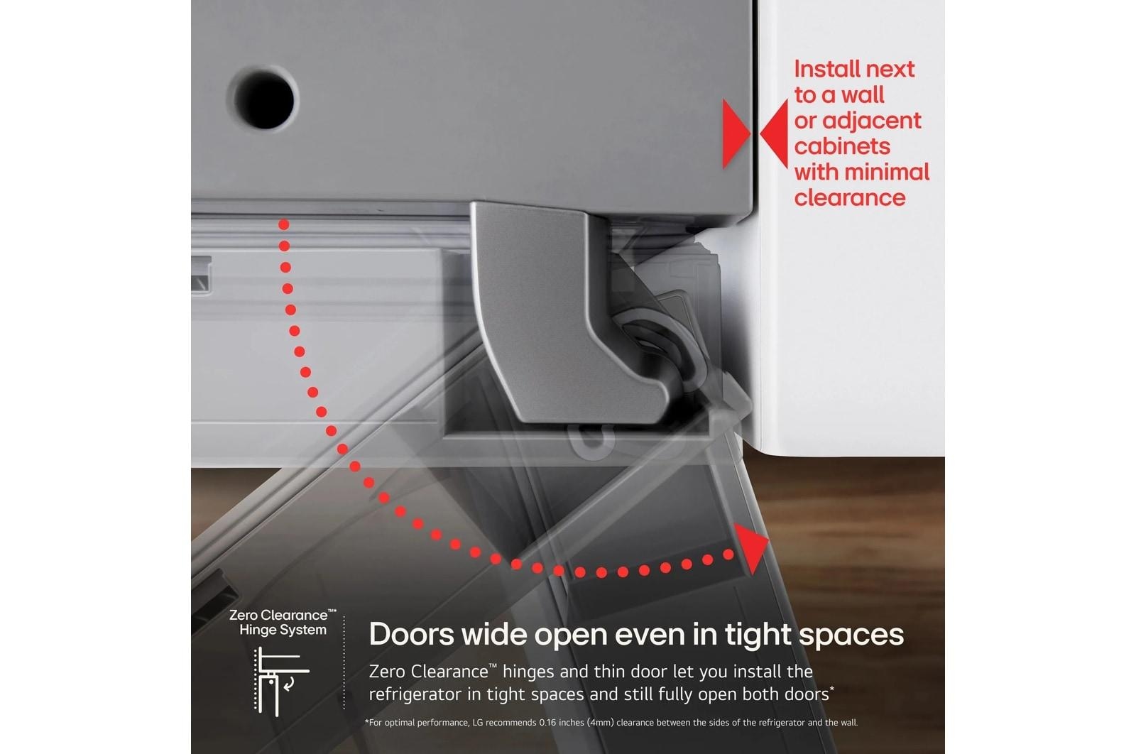 LG Refrigerators French Door Freestanding Refrigerator