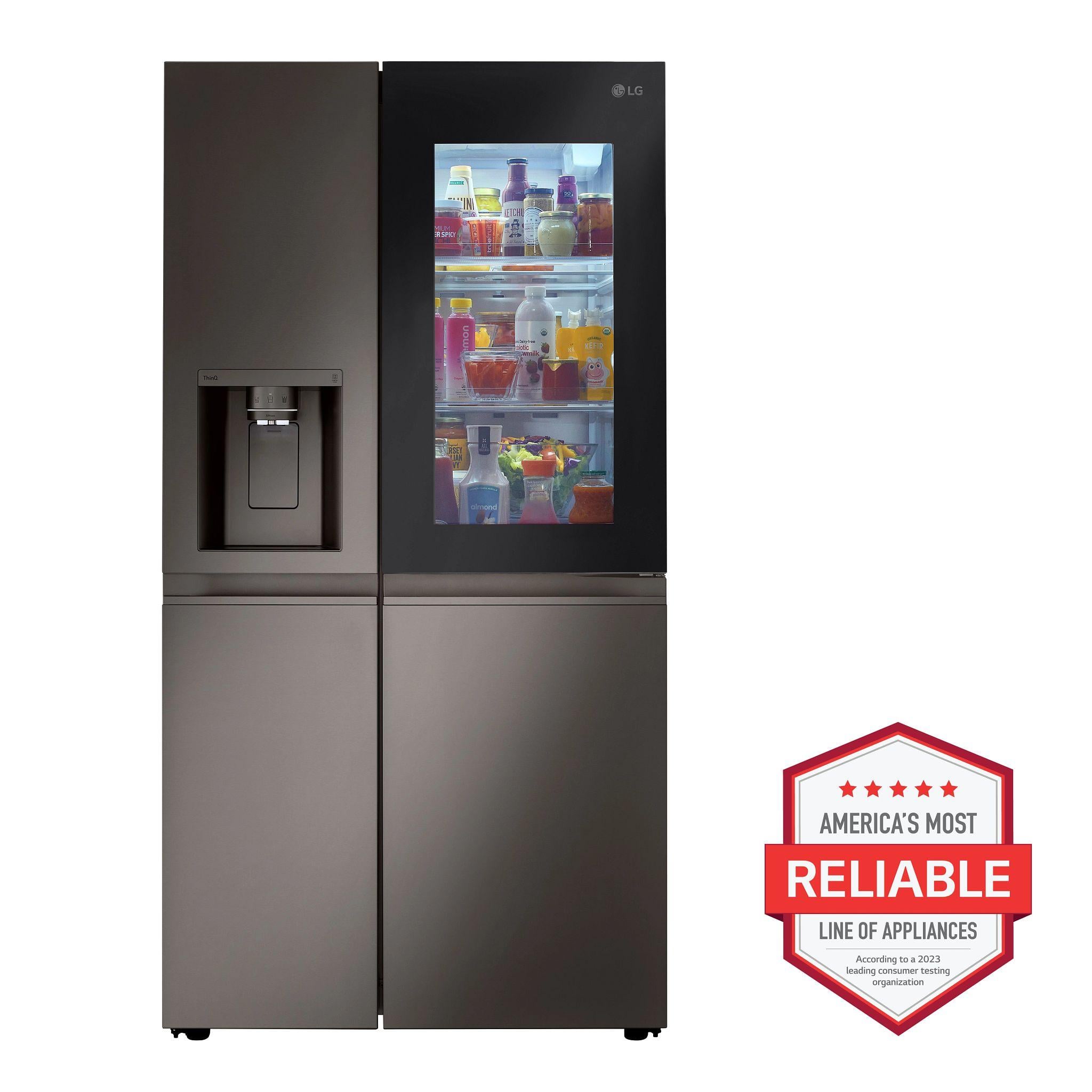 LG Refrigerators Side By Side Freestanding Refrigerator