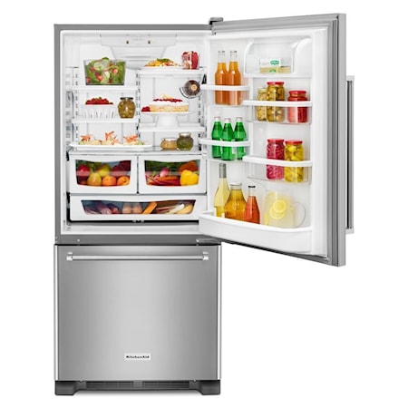 Bottom Freezer Freestanding Refrigerator