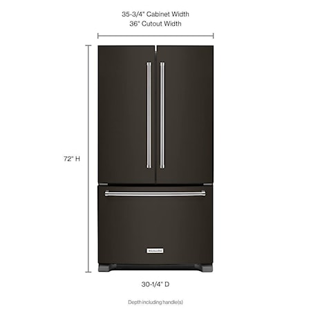 French Door Freestanding Refrigerator