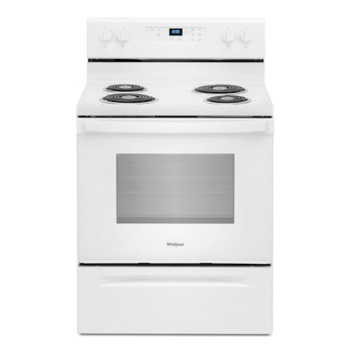 Whirlpool 4.8 Cu. Ft. Electric Coil Range with Keep Warm Setting