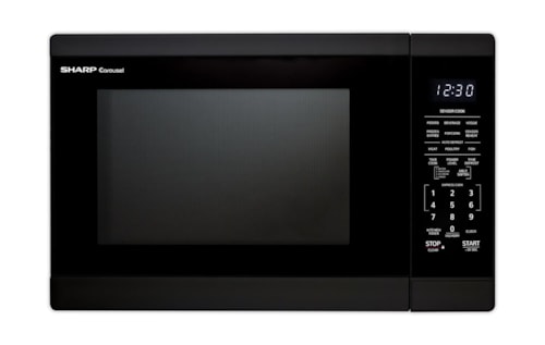 Sharp Appliances 1.4 Cu. Ft. Black Countertop Microwave Oven
