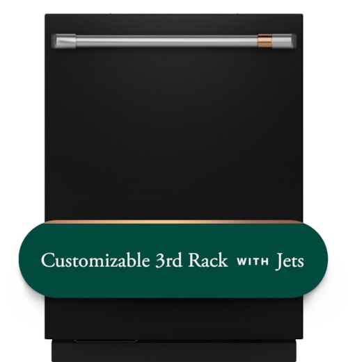 Caf(Eback)™ Customfit Energy Star Stainless Interior Smart Dishwasher With Ultra Wash Top Rack And Dual Convection Ultra Dry, 44 Dba