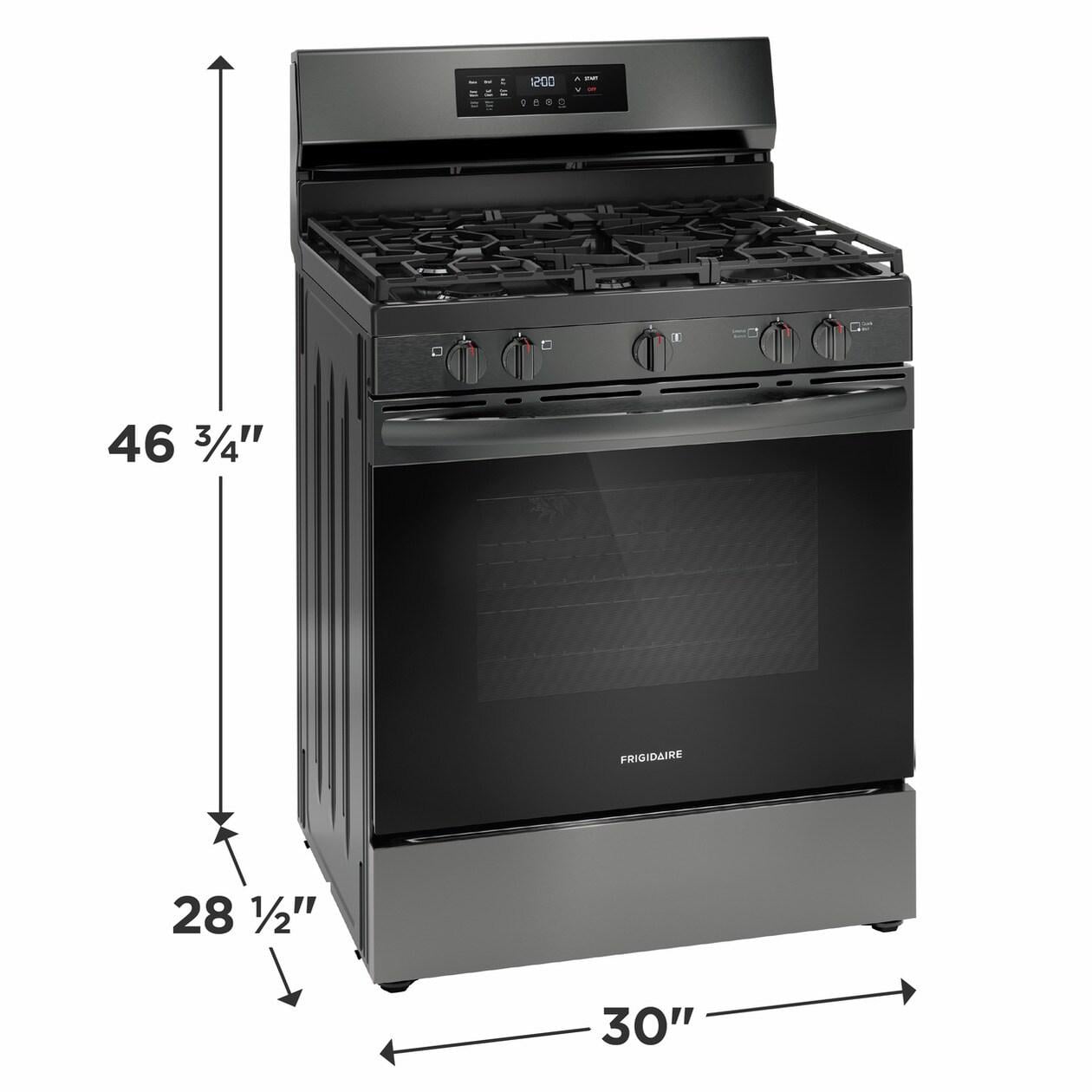 30" Free Standing Gas Range