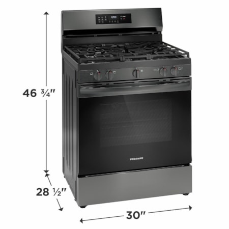 30&quot; Free Standing Gas Range