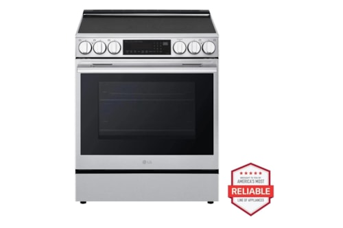6.3 Cu. Ft. Smart Electric Slide-In Range With Instaview®, Probake Convection®, And Air Fry