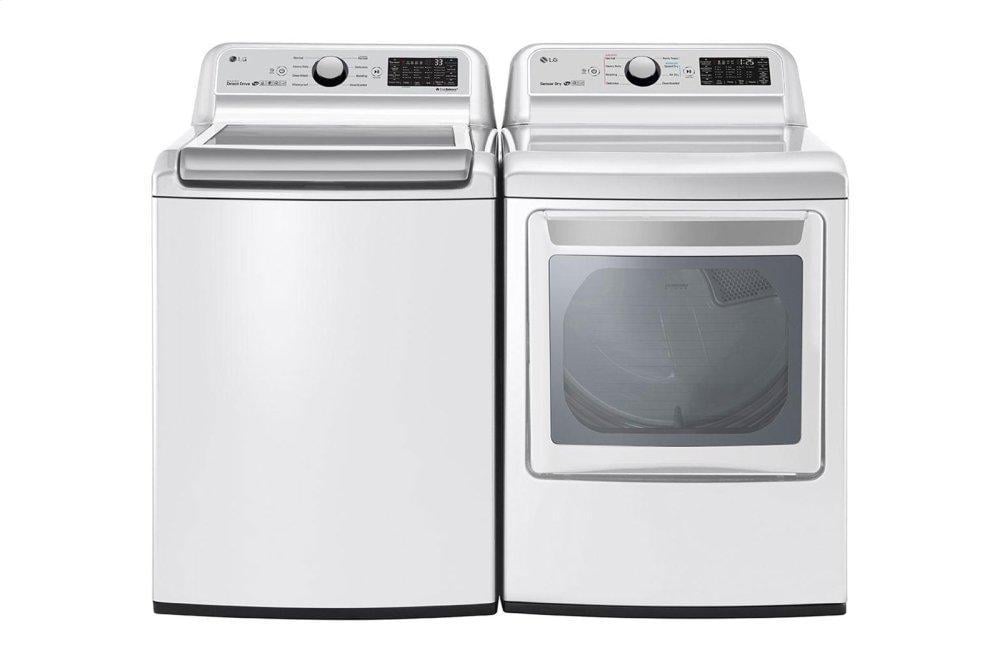 LG Appliances DLE7300WE 7.3 cu. ft. Ultra Large Capacity Smart wifi