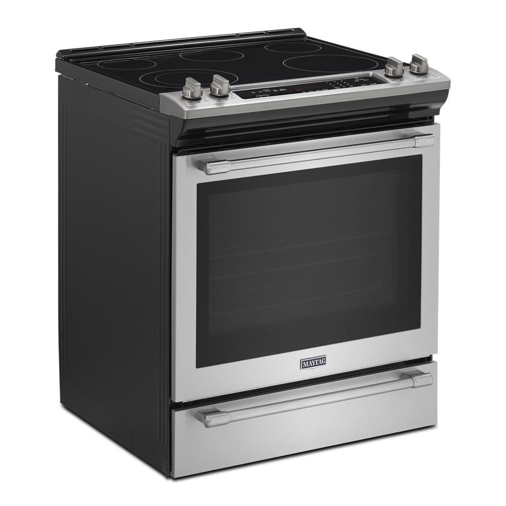 Maytag MES8800FZ 30Inch Wide SlideIn Electric Range With True Convection And Fit System 6.4