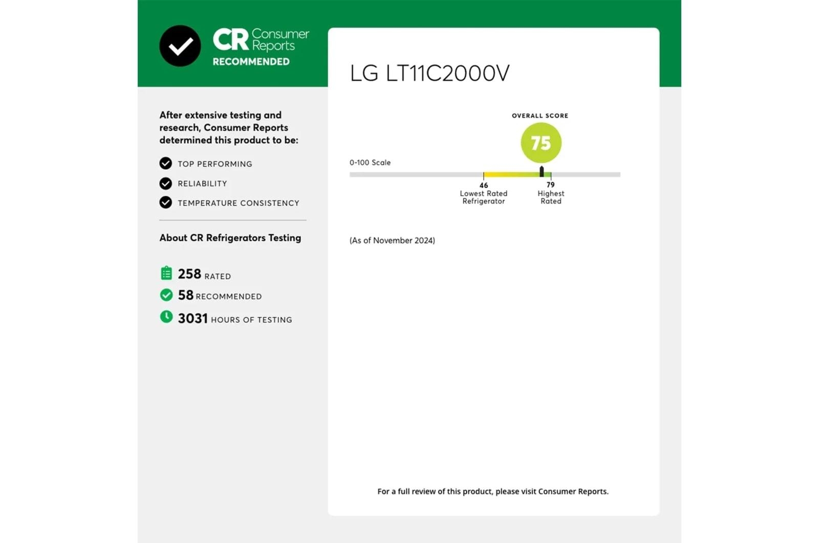 Top Freezer Freestanding Refrigerator
