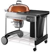 PERFORMER(R) DELUXE CHARCOAL GRILL - 22 INCH COPPER