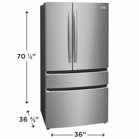 French Door Freestanding Refrigerator