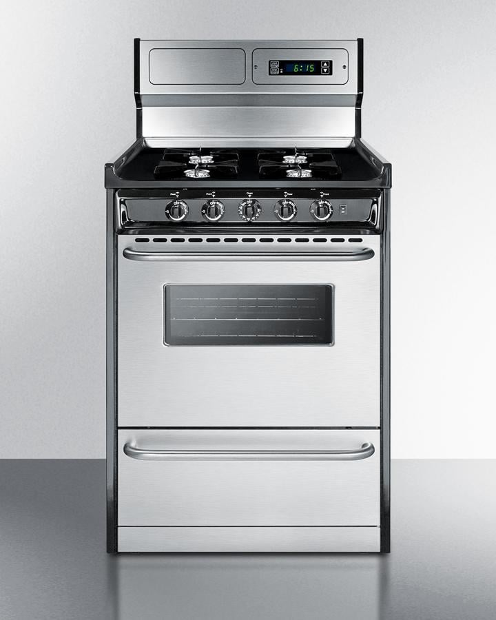 24" Free Standing Gas Range