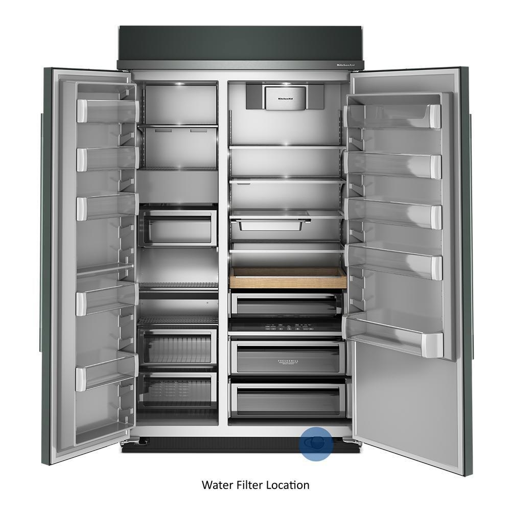 KitchenAid Refrigerators Side By Side Built In Refrigerator