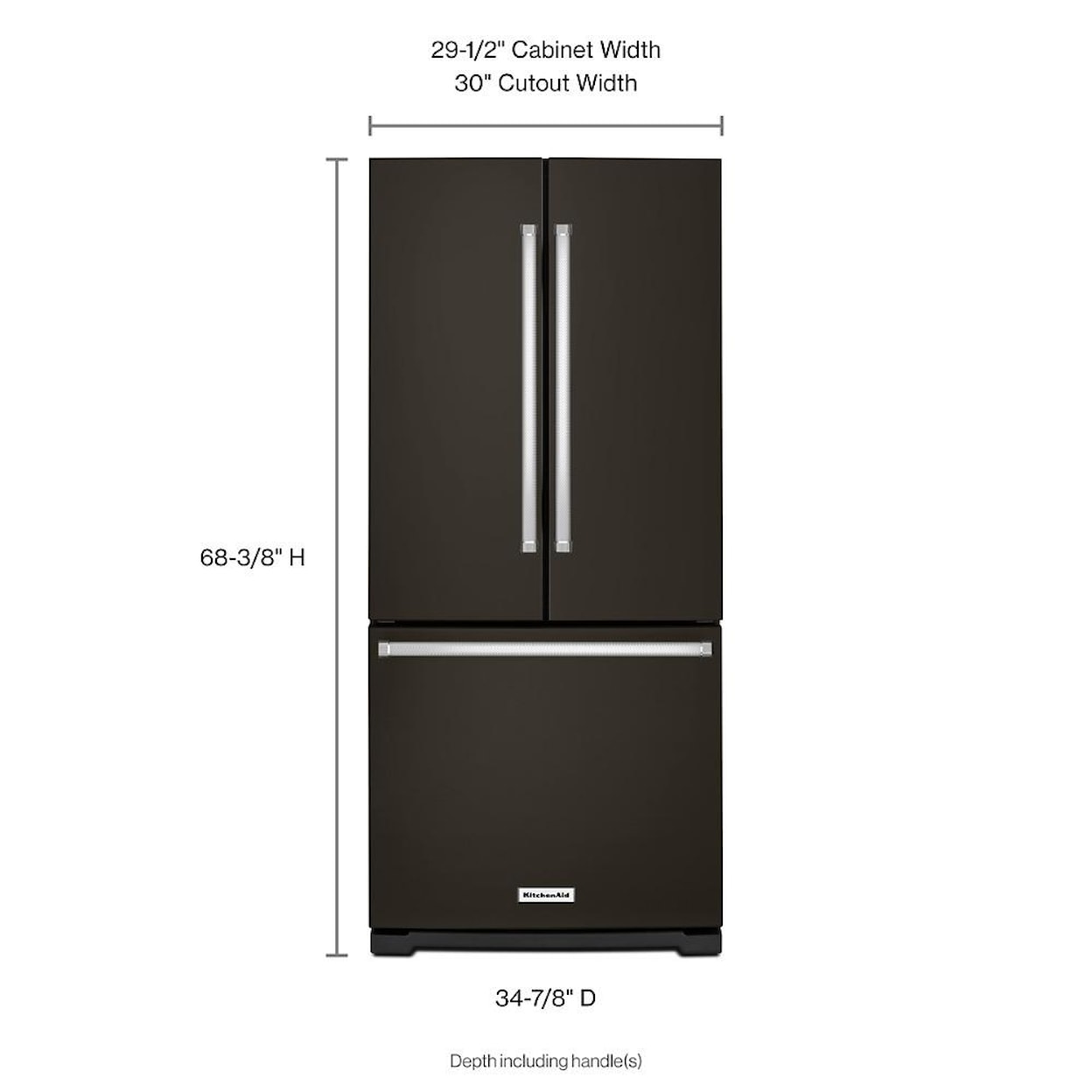 KitchenAid Refrigerators French Door Freestanding Refrigerator