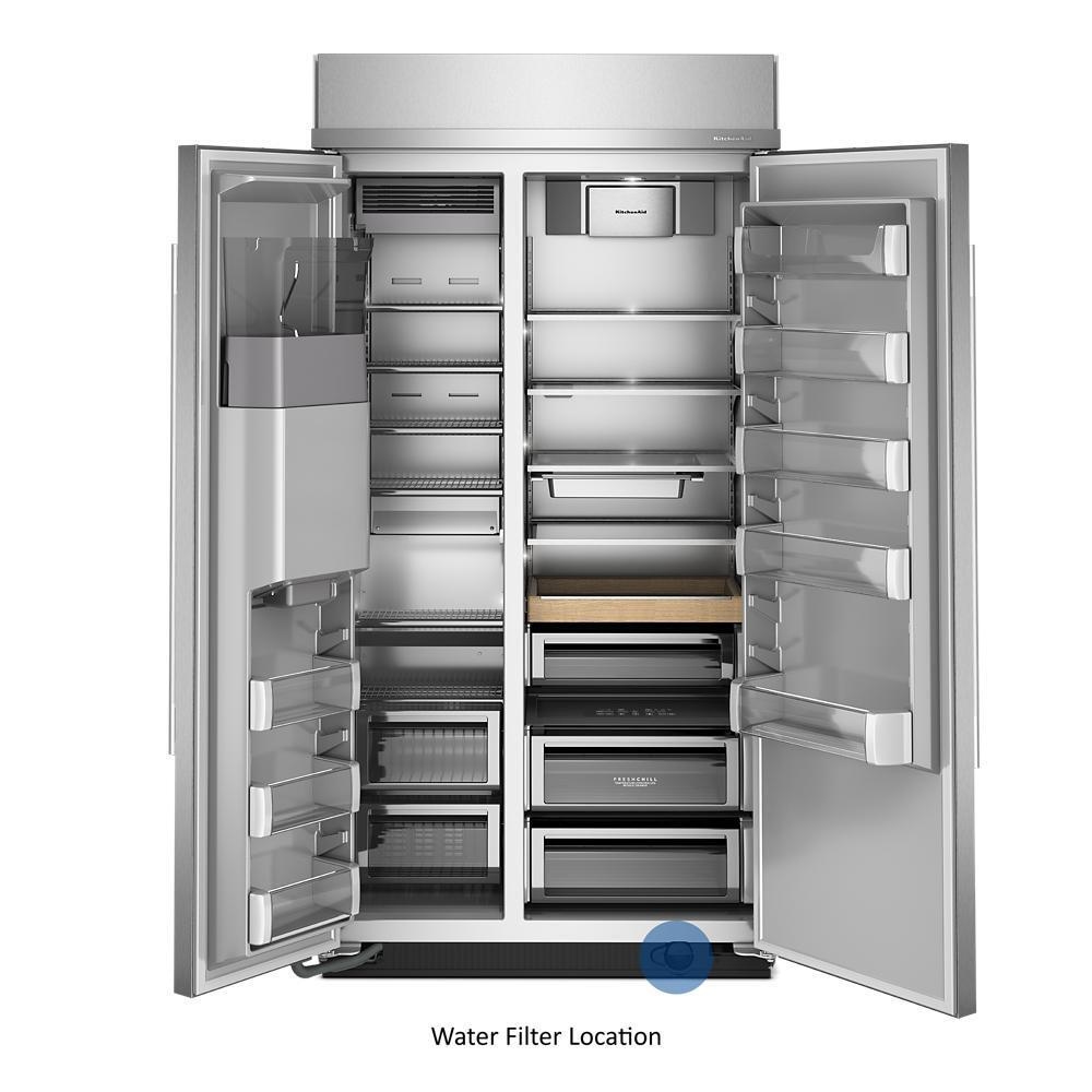 KitchenAid Refrigerators Side By Side Built In Refrigerator