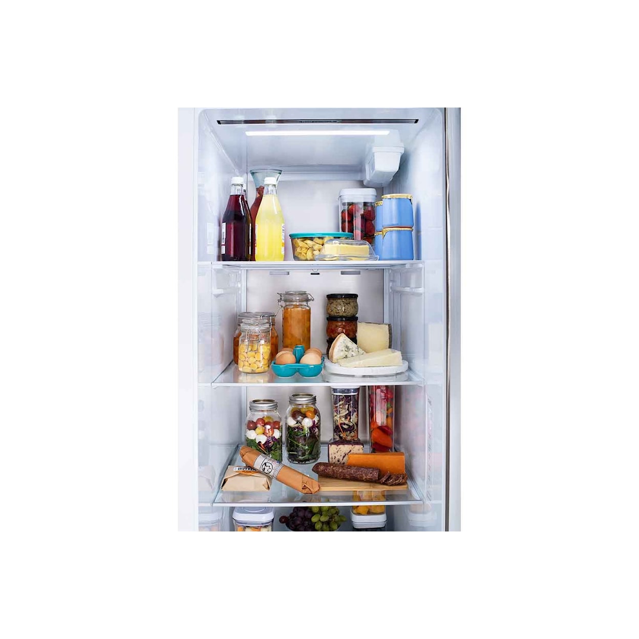 LG Appliances Refrigerators Side By Side Freestanding Refrigerator