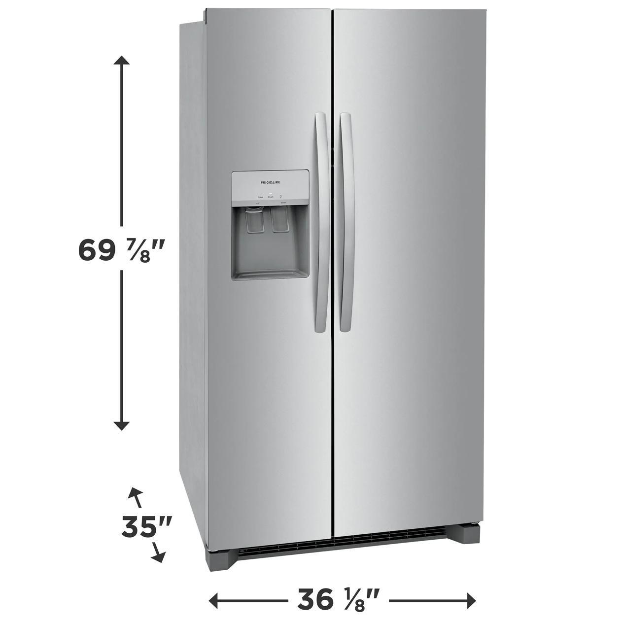 Side By Side Freestanding Refrigerator