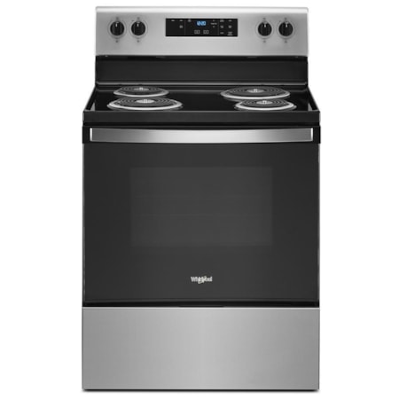 30" Freestanding Coil Electric Range