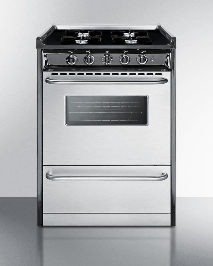 24" Free Standing Gas Range