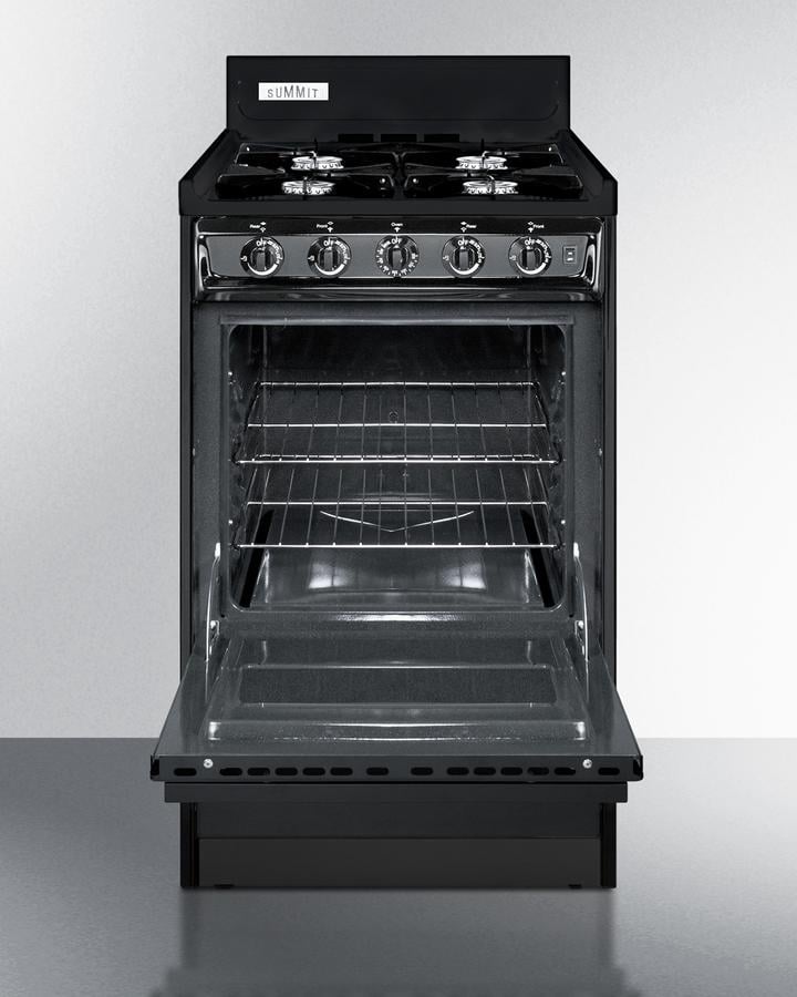 20" Free Standing Gas Range