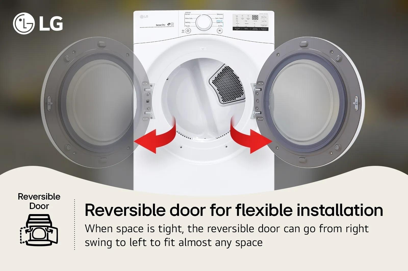 LG Appliances Front Load Gas Dryer