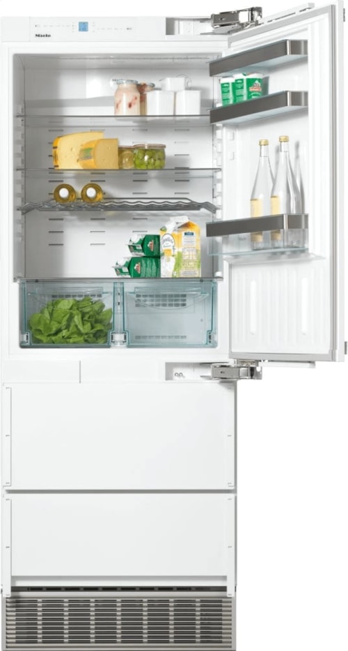 Kfn 9855 Ide - Perfectcool Fridge-Freezer Maximum Convenience Thanks To Generous Large Capacity And Ice Maker.
