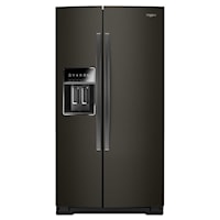 36-inch Wide Side-by-Side Counter Depth Refrigerator - 23 cu. ft.