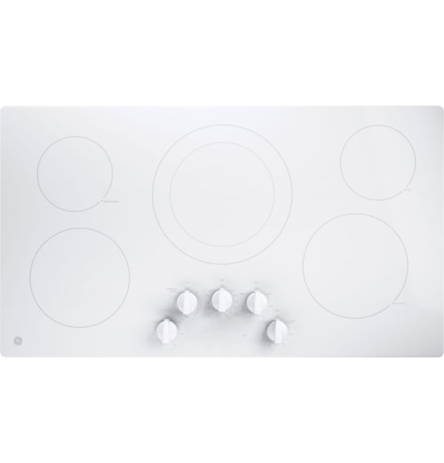 Ge® 36" Built-In Knob Control Electric Cooktop