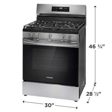 30&quot; Free Standing Gas Range