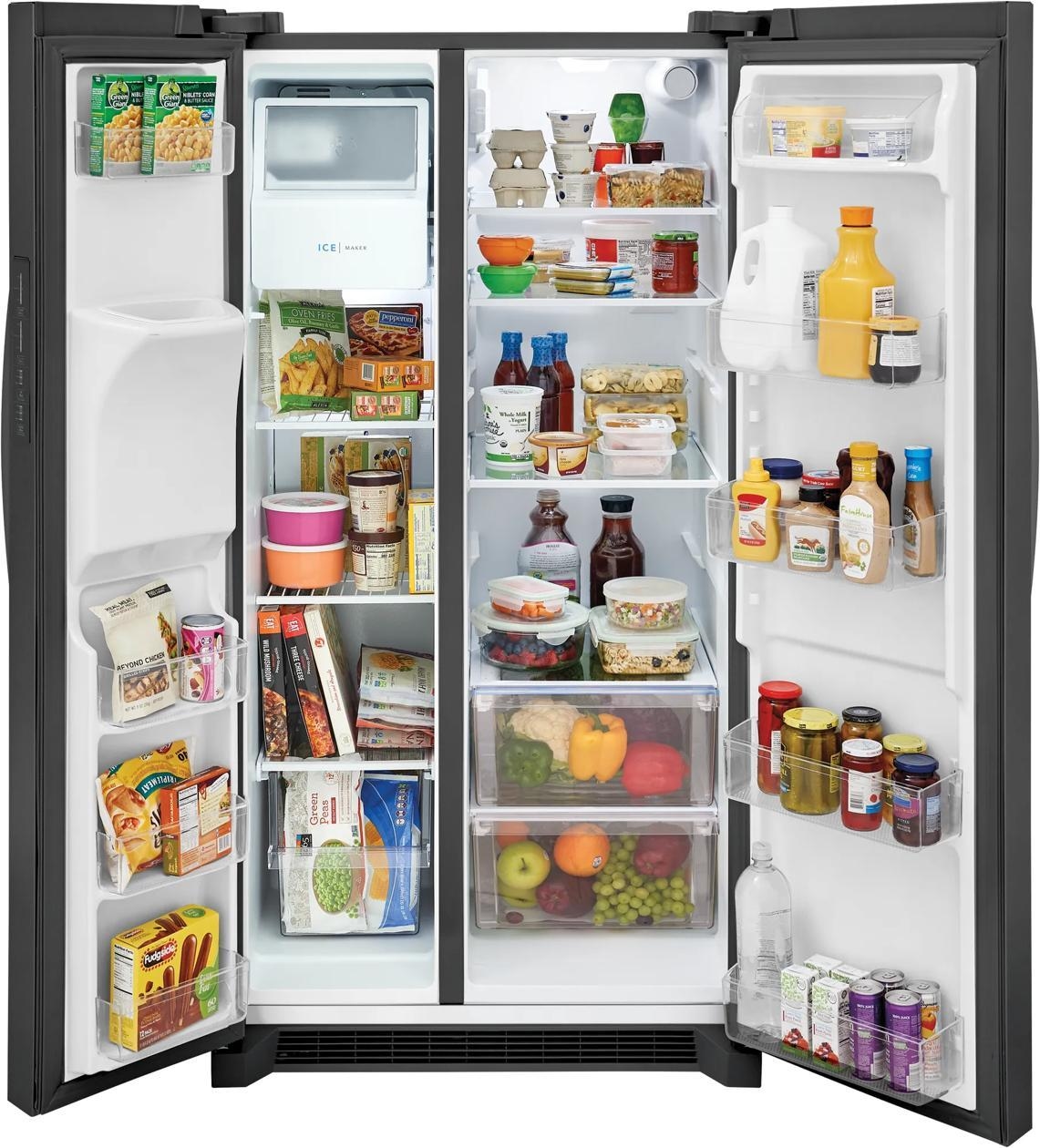 Side By Side Freestanding Refrigerator