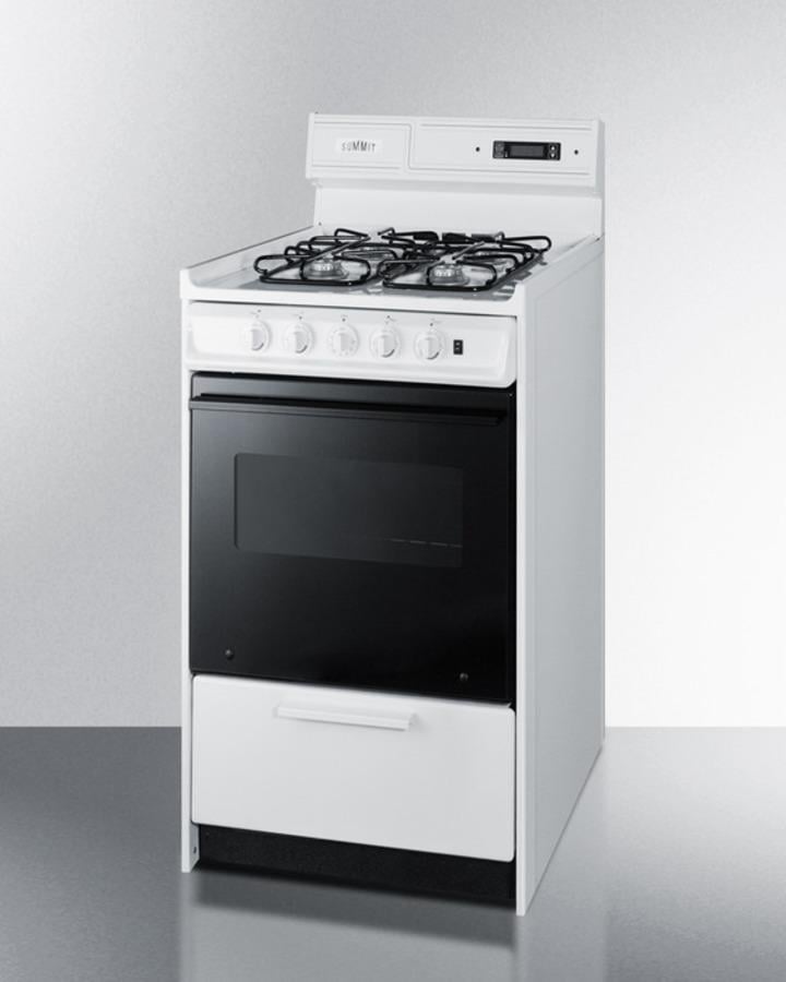 20" Free Standing Gas Range
