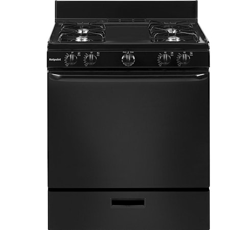 30" Free Standing Gas Range